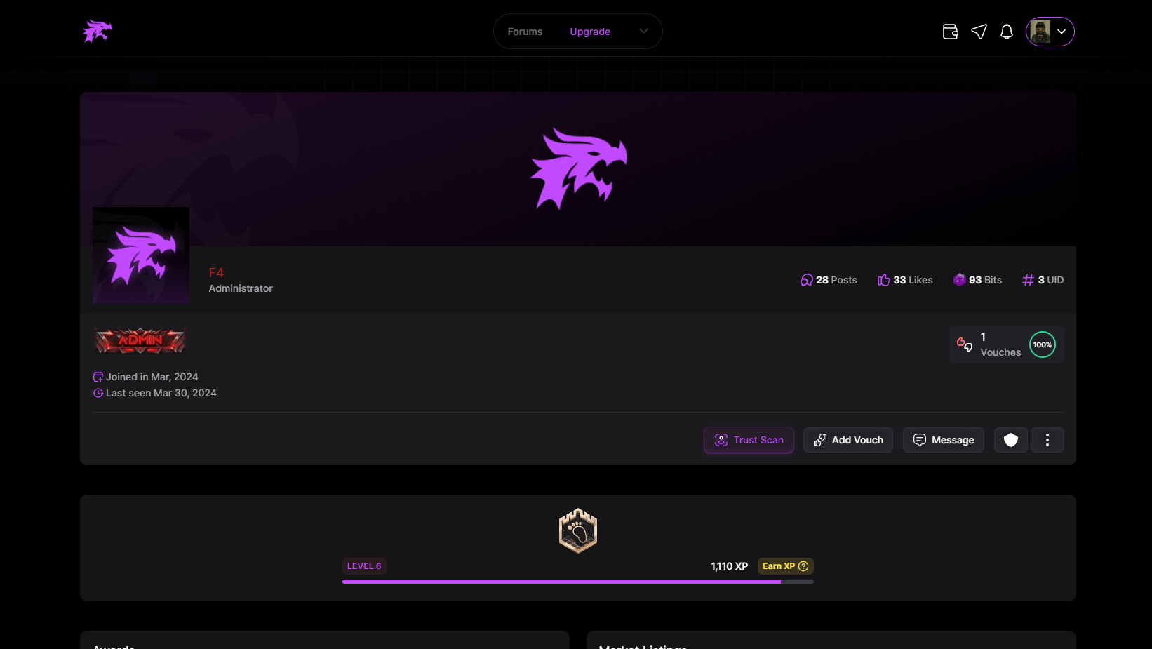 Стиль Alcore | XenForo 2.3+